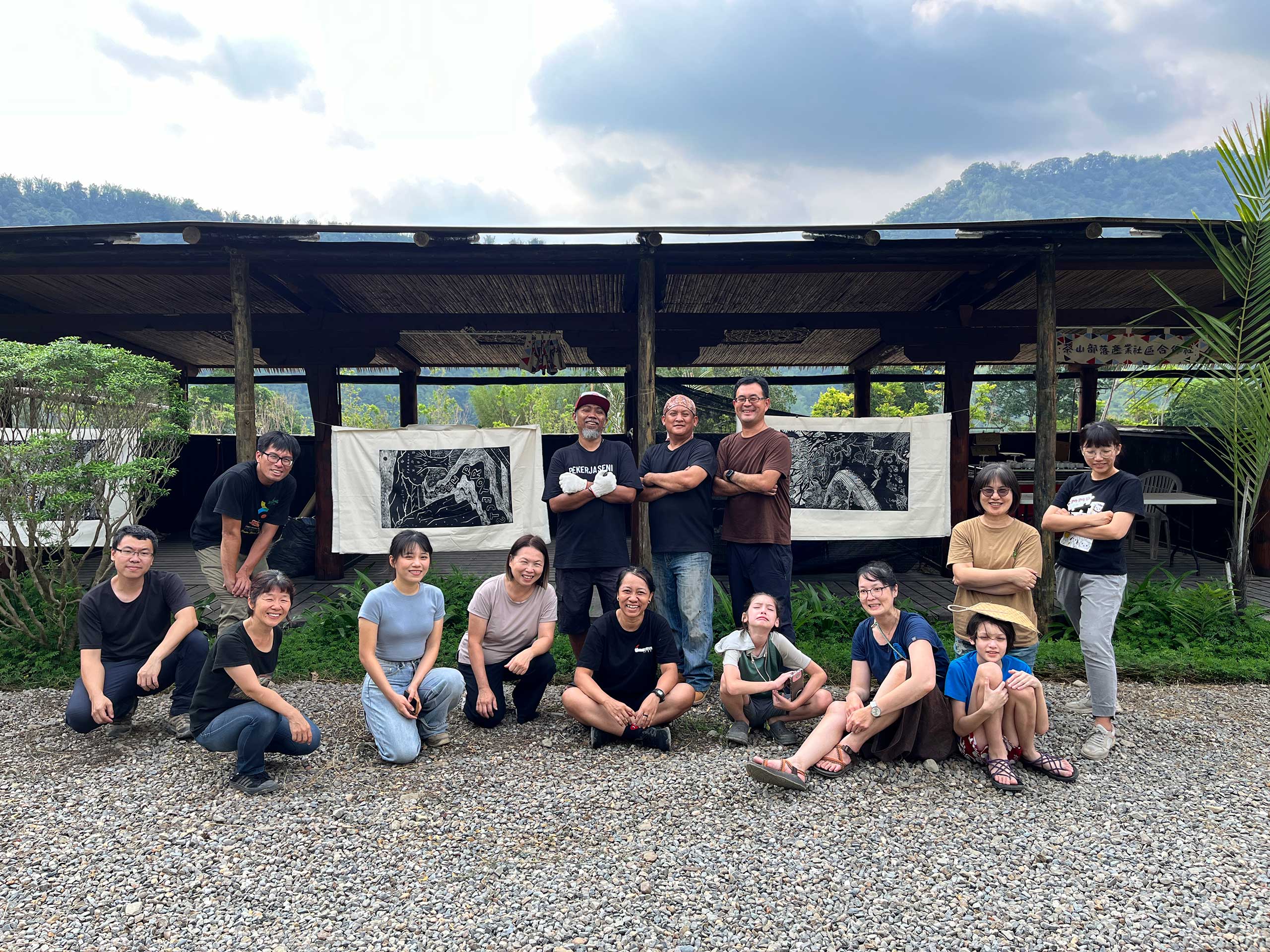 Taring Padi 流域多種類版画ワークショップ