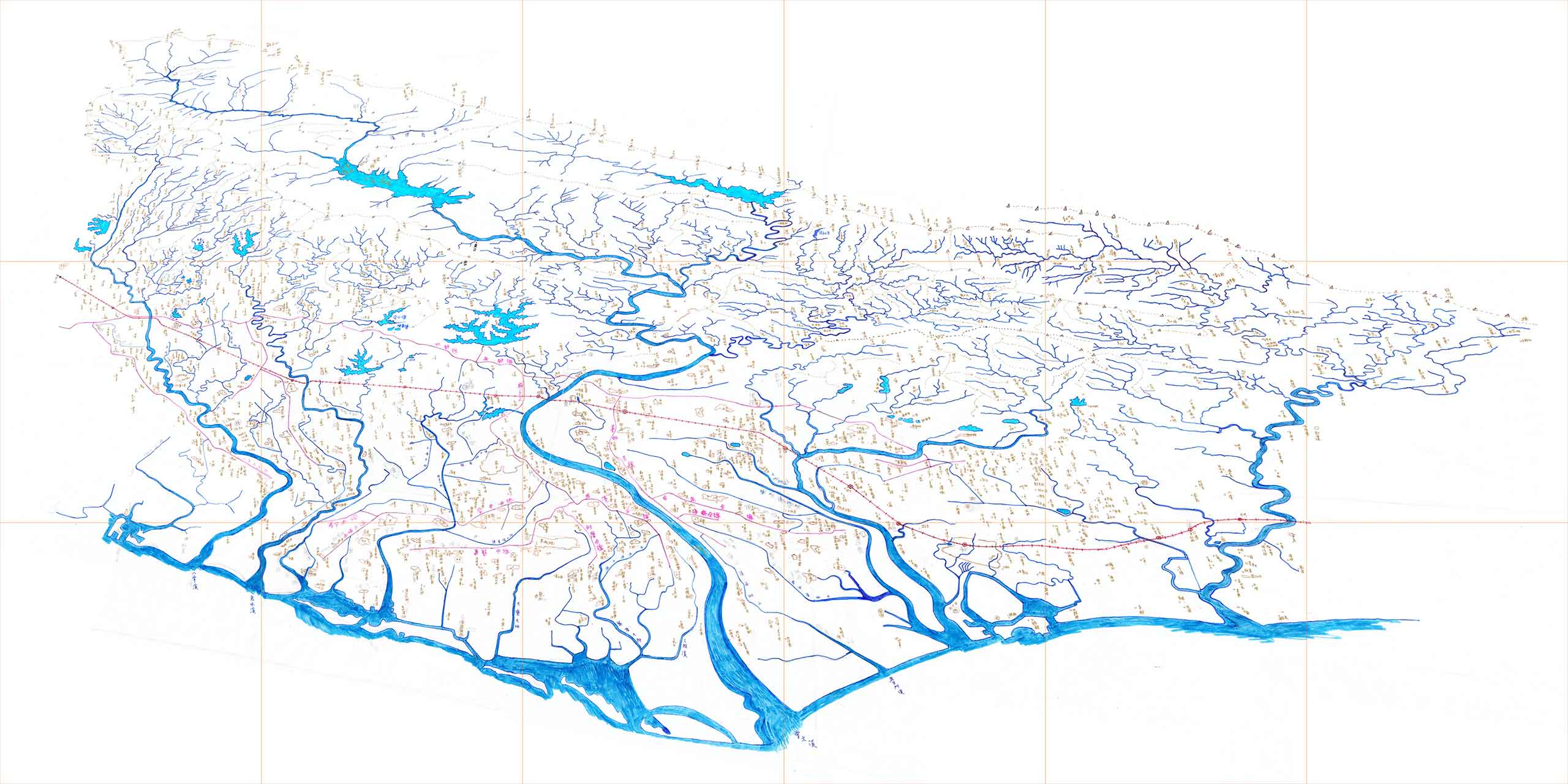 Hydrological Map of Tainan